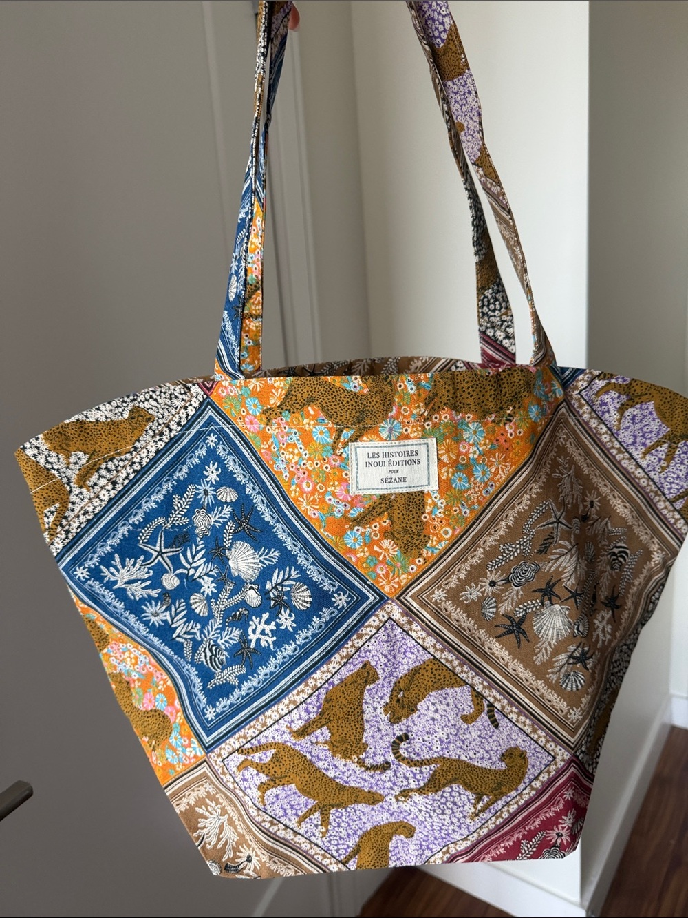 Sezane tote bag